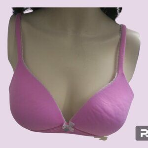 Victoria's Secret bra women's size 34B in pink body by victoria basic simple